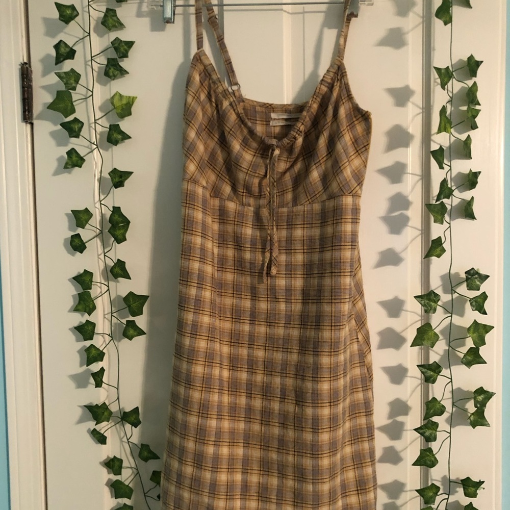 Urban outfitters plaid xs dress
